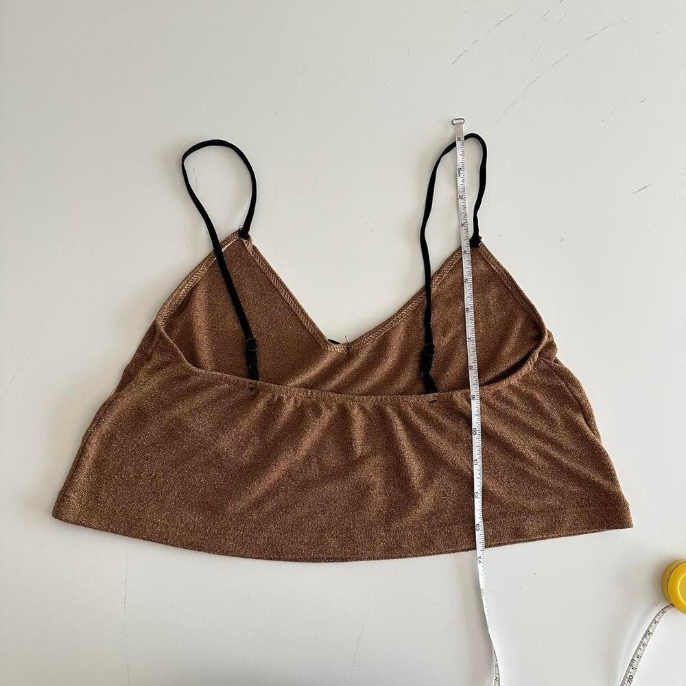Handmade brown black gold camisole - Picture 8 of 8